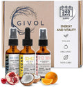 Energy & Vitality Bundle - Trío de Sprays Sublinguales: B12, Hierro y D3+K2 | GIVOL