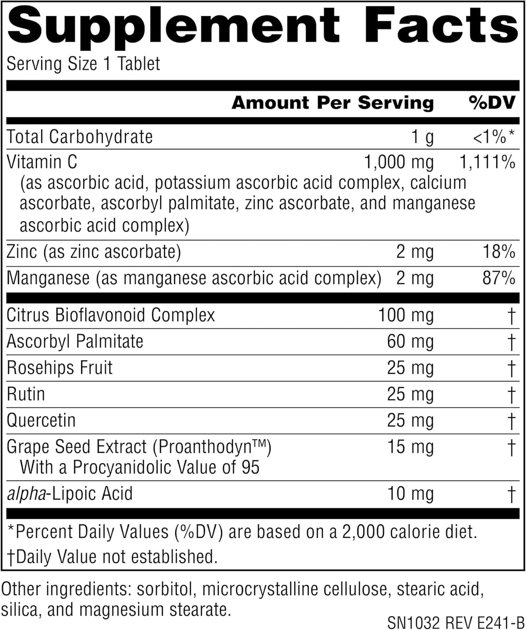 Source Naturals Wellness C-1000 – 100 tabletas
