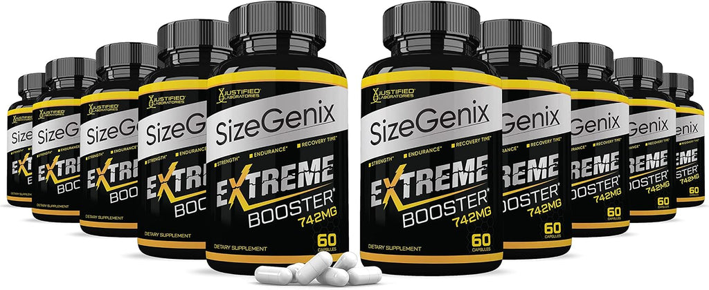 Sizegenix Fórmula Avanzada para la Salud Masculina - 600 Cápsulas (10 Paquetes)