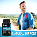 Berberina 1200mg Cápsulas - Suplemento de Berberina HCL - Apoyo Metabólico Saludable - 60 Comprimidos