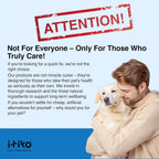 ITIKO Vitaminas para Perros | Suplemento Calmante Sabroso | Tranquilizante para Perros | Apoya el Sistema Nervioso, Reduce Ladridos, L-Triptófano