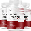 Nerve Freedom Pro (3 Pack) - 180 Cápsulas - Suplemento Natural para el Sistema Nervioso