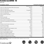 CelebrateONE Bariátrico Multivitamínico con Hierro 18 mg – 30 Cápsulas Vegetales