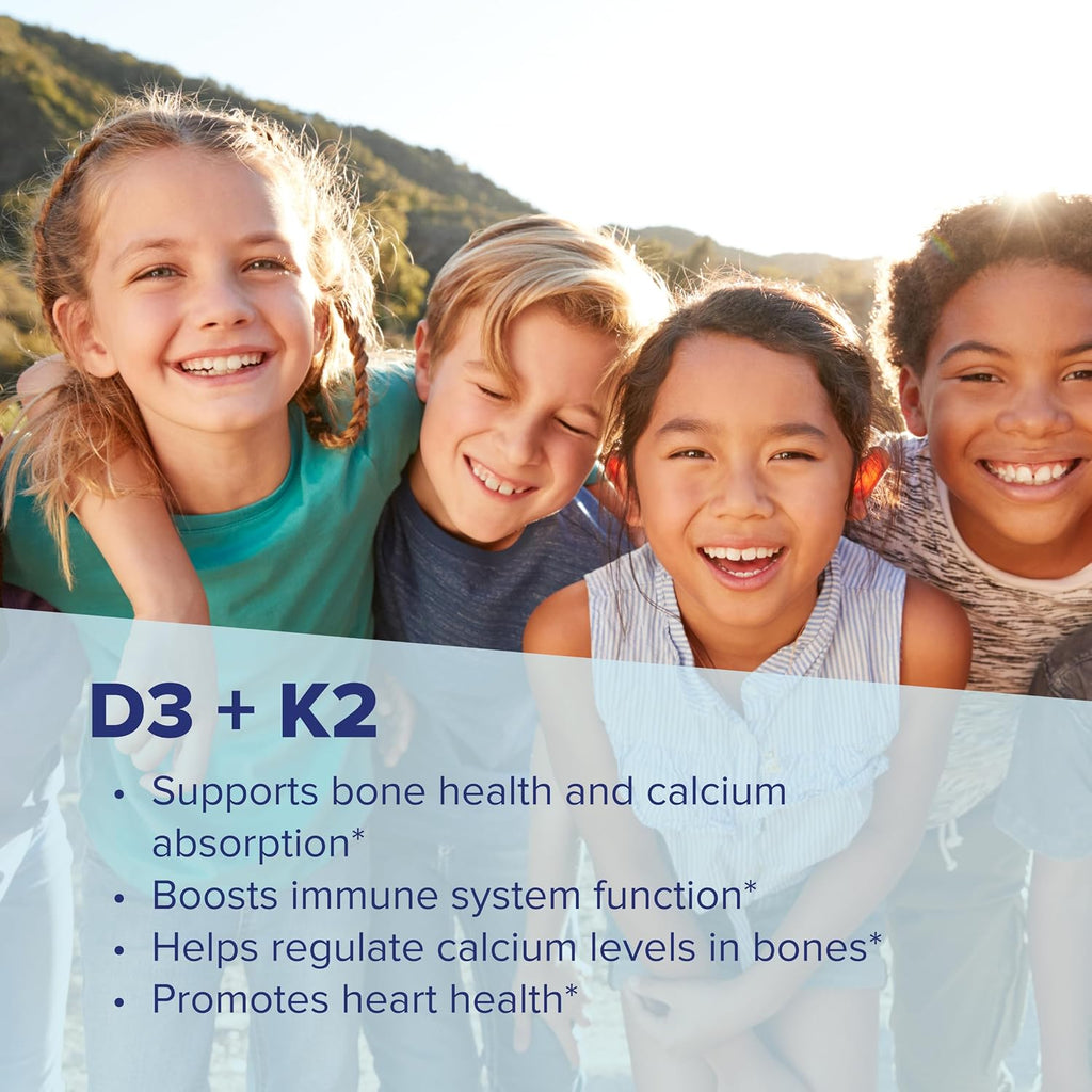 Superior Source Kid's D3 & K2 (MK-4) - 60 MicroLingual Comprimidos Sublinguales