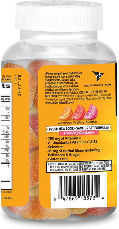 Airborne Immune Support Gominolas Sabor Frutas 42 Ud – Image 8