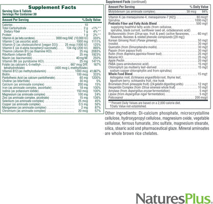 NaturesPlus Ultra Source of Life con Luteína – La función normal de la visión (luteína, vitamina A). – Image 5
