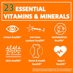 LOVITA Multivitamínico Premium para Adultos 30+ con Enzimas, Cúrcuma y Apoyo Nutricional Integral - 120 Comprimidos Vegetarianos