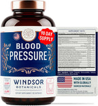 Blood Pressure Support – Suplemento para la presión arterial con té verde, hibisco, espino blanco y ajo – 90 cápsulas