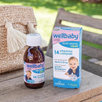Vitabiotics Wellbaby Multi-Vitamin Liquid – Multivitamínico para bebés de 6 meses a 4 años, 150 ml