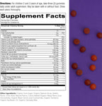 SmartyPants Toddler Multivitamin - Gominolas con Omega-3 y Vitaminas para Niños 2-3 Años