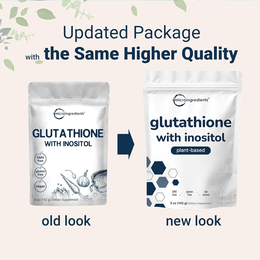 Glutatión Reducido en Polvo con Inositol, 142 g (5 oz) – Micro Ingredients