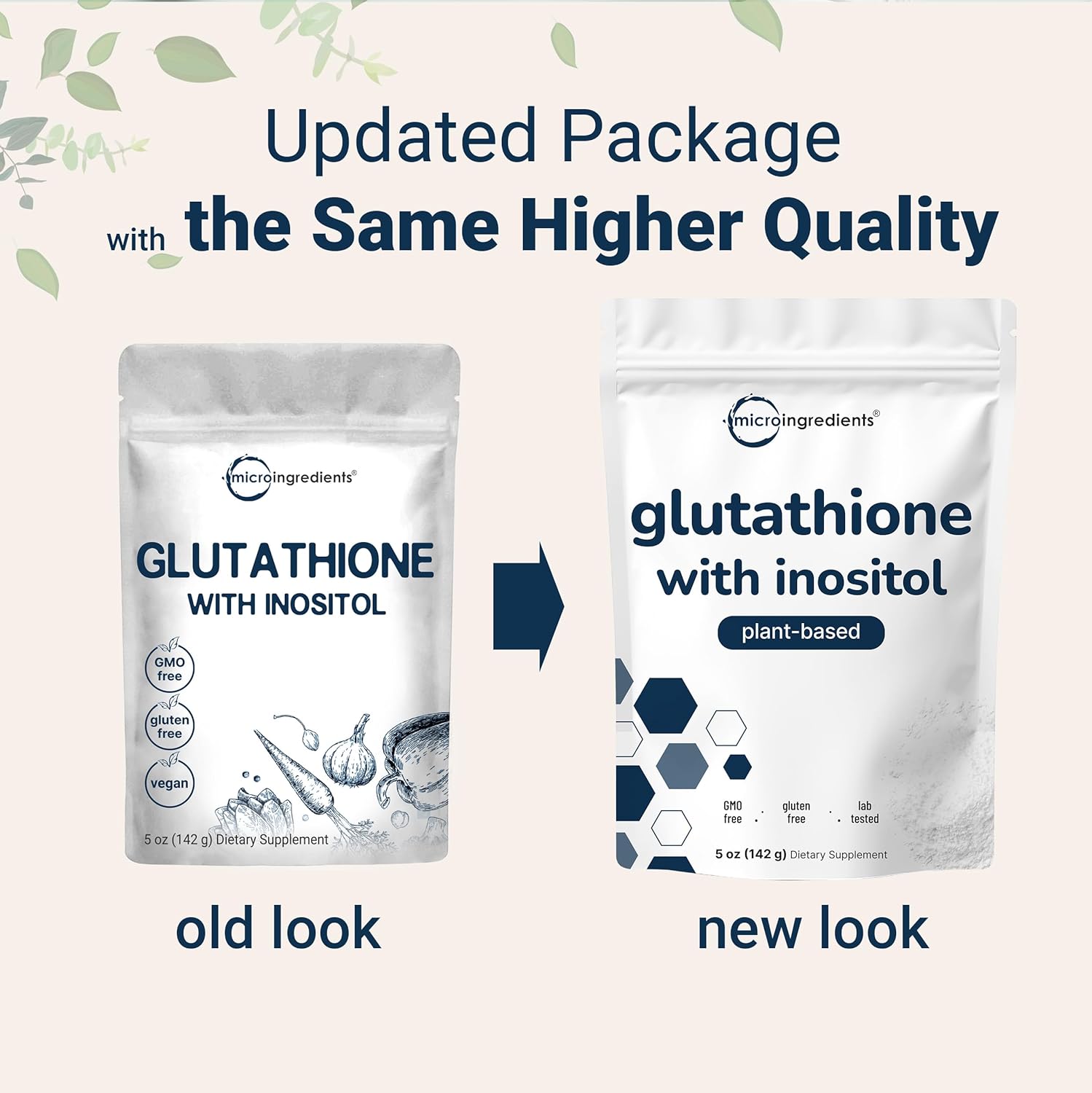Glutatión Reducido en Polvo con Inositol, 142 g (5 oz) – Micro Ingredients