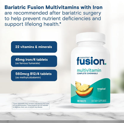 Bariatric Fusion Multivitamínico Bariátrico – Hierro: Contribuye a la formación normal de glóbulos rojos y de – Image 5
