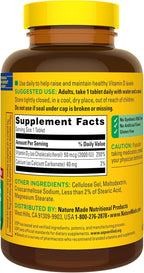 Nature Made Vitamina D3 2000 UI (50 mcg), 400 Comprimidos