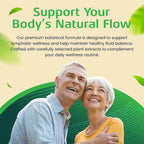 Lymph Savior Suplemento de Apoyo Linfático a Base de Plantas - Trébol Rojo, Castaño de Indias y Bardana - No-GMO, Hecho en EE.UU. - 30 Días