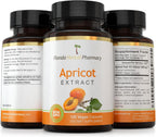 Apricot Supplement Capsules 10:1 (120 Capsules) 500 mg per Capsule, 1000 mg Serving