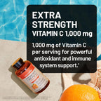 NatureWise Vitamina C Masticable 1000mg - Sabor Naranja Natural - 90 Comprimidos