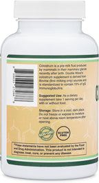 Suplemento de Calostro Bovino, 120 Cápsulas, 1.000 mg por Porción
