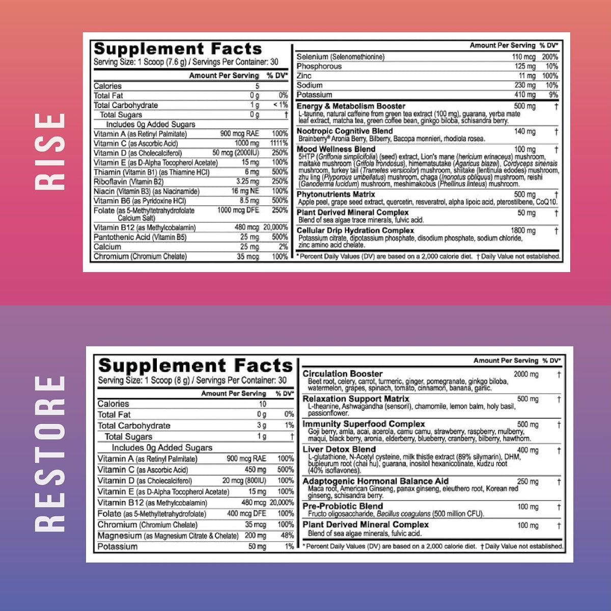 Youngevity Beyond Tangy Tangerine 3.0 Rise & Restore | Dual-System Supplement for Day & Night | Natural Energy, Cognitive – Image 2
