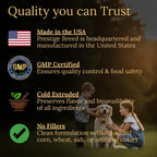 Prestige Breed Multivitaminas para Golden Retriever, Nutrición Equilibrada, 90 Comprimidos, Hecho en EE.UU. con Bacon Auténtico