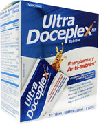 Ultra Doceplex Energy Pouches - Complejo B Líquido, 12 Pouches