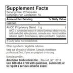 ImmPower AHCC Mushroom Supplement 6-Pack, 30 Vegetable Capsules, 500 mg