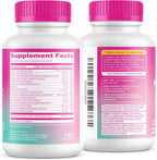 Pink Stork Total Postnatal Vitaminas para Mujeres | DHA de Algas Vegano, Folato Metilado, Hierro, B12 | Apoyo Postparto y Lactancia | 60 Cápsulas, Menta