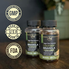 Gominolas de Graviola Soursop - 3000mg - Sin Azúcar - 60 unidades
