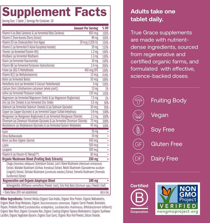 True Grace One Daily Women’s Multivitamin – Fortaleza ósea: La combinación de vitamina D3 y vitamina K2 puede – Image 2