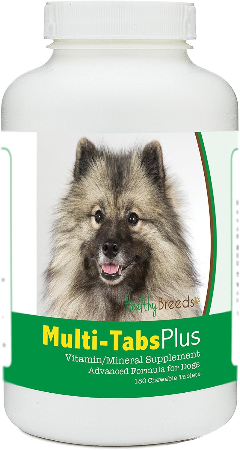Healthy Breeds Keeshonden Multi-Tabs Plus Comprimidos Masticables 180 Unidades