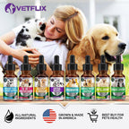 Adrenal Support Liquid Supplement for Dogs, Cats, Puppies & Kittens, 2 Oz