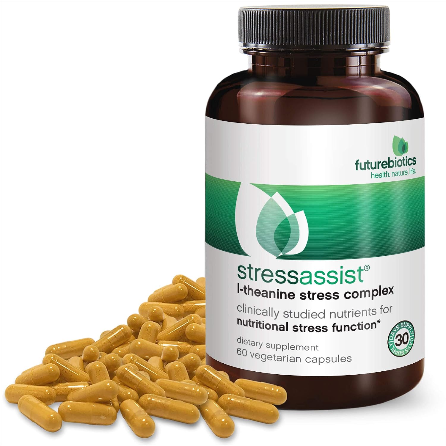 Futurebiotics StressAssist 60 Cápsulas Vegetarianas