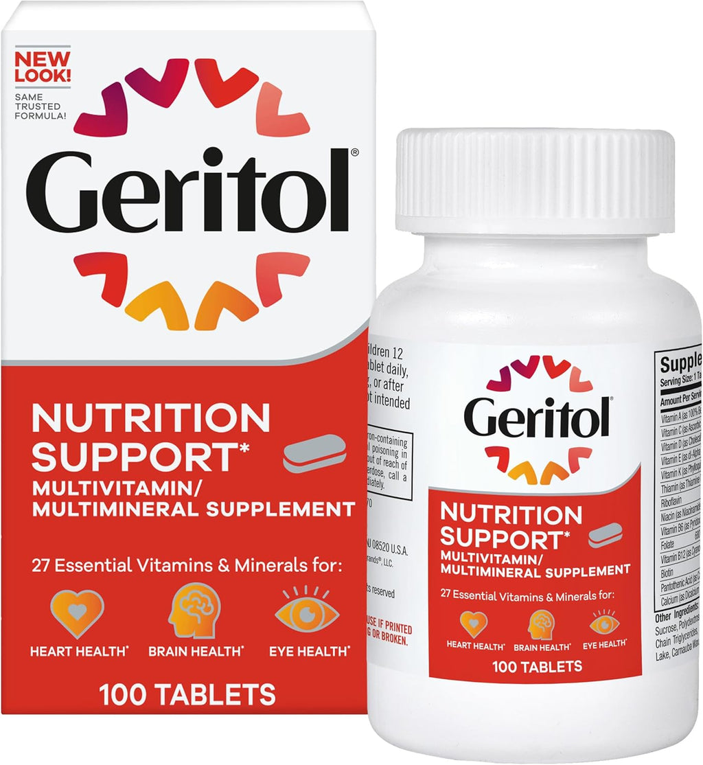 Geritol Multivitamínico Completo, 100 Comprimidos