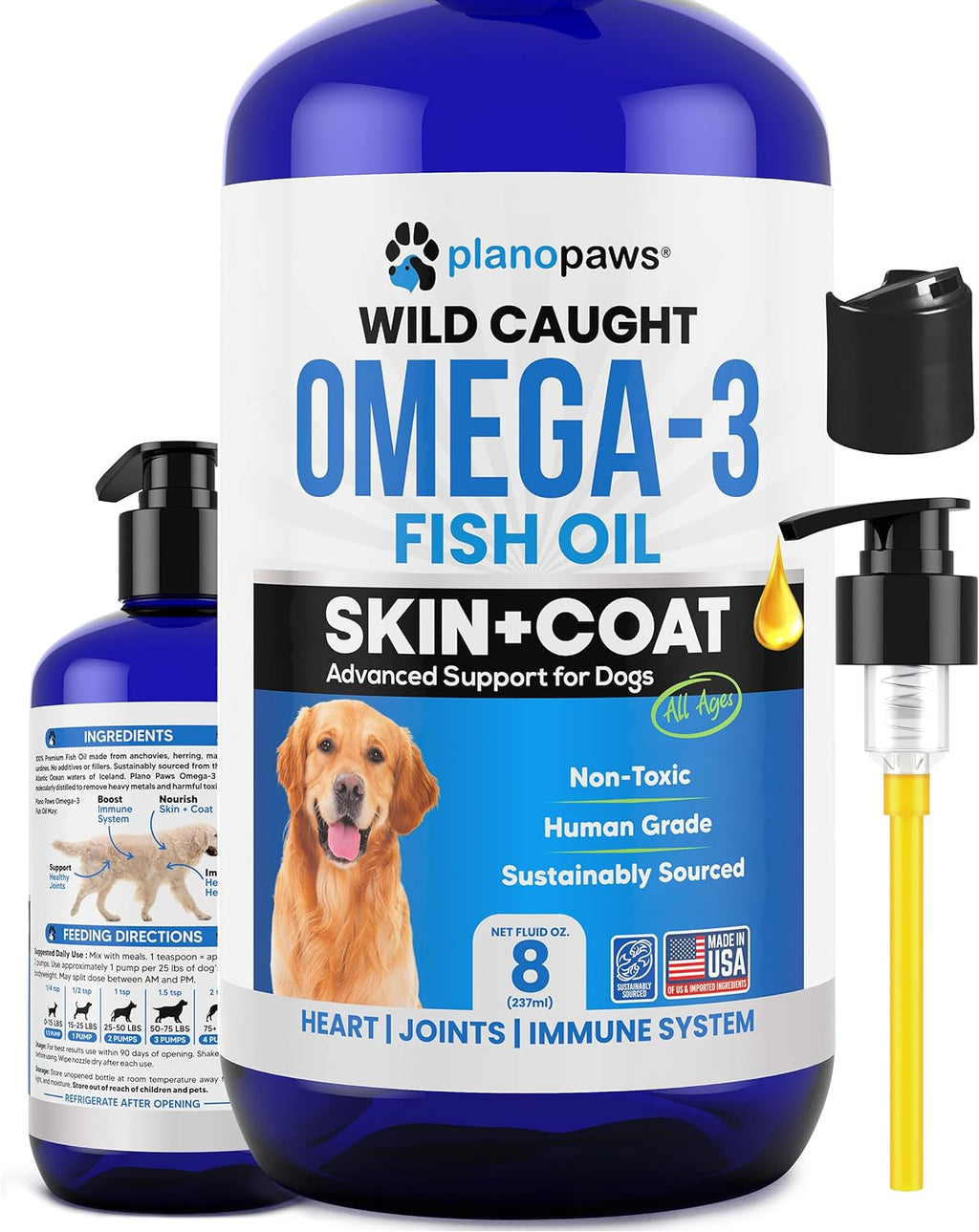 Aceite de Pescado Omega 3 para Perros - planopaws