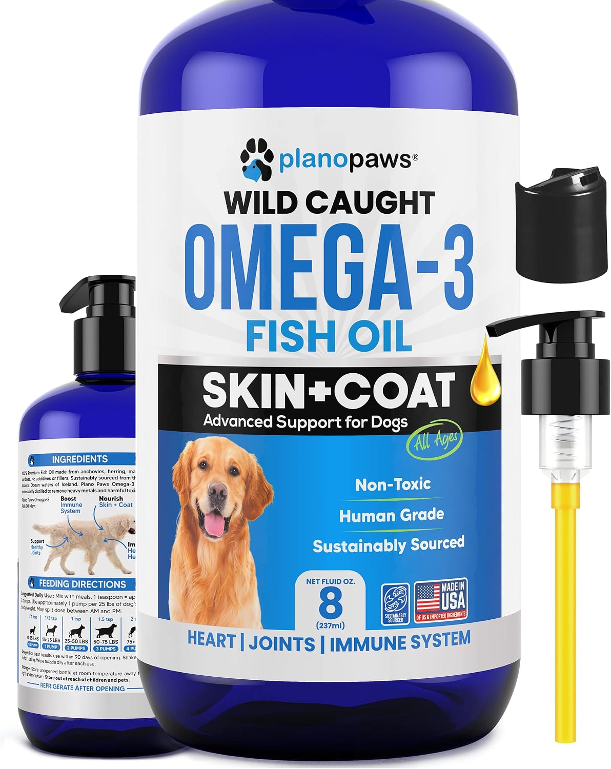 Aceite de Pescado Omega 3 para Perros - 946 ml