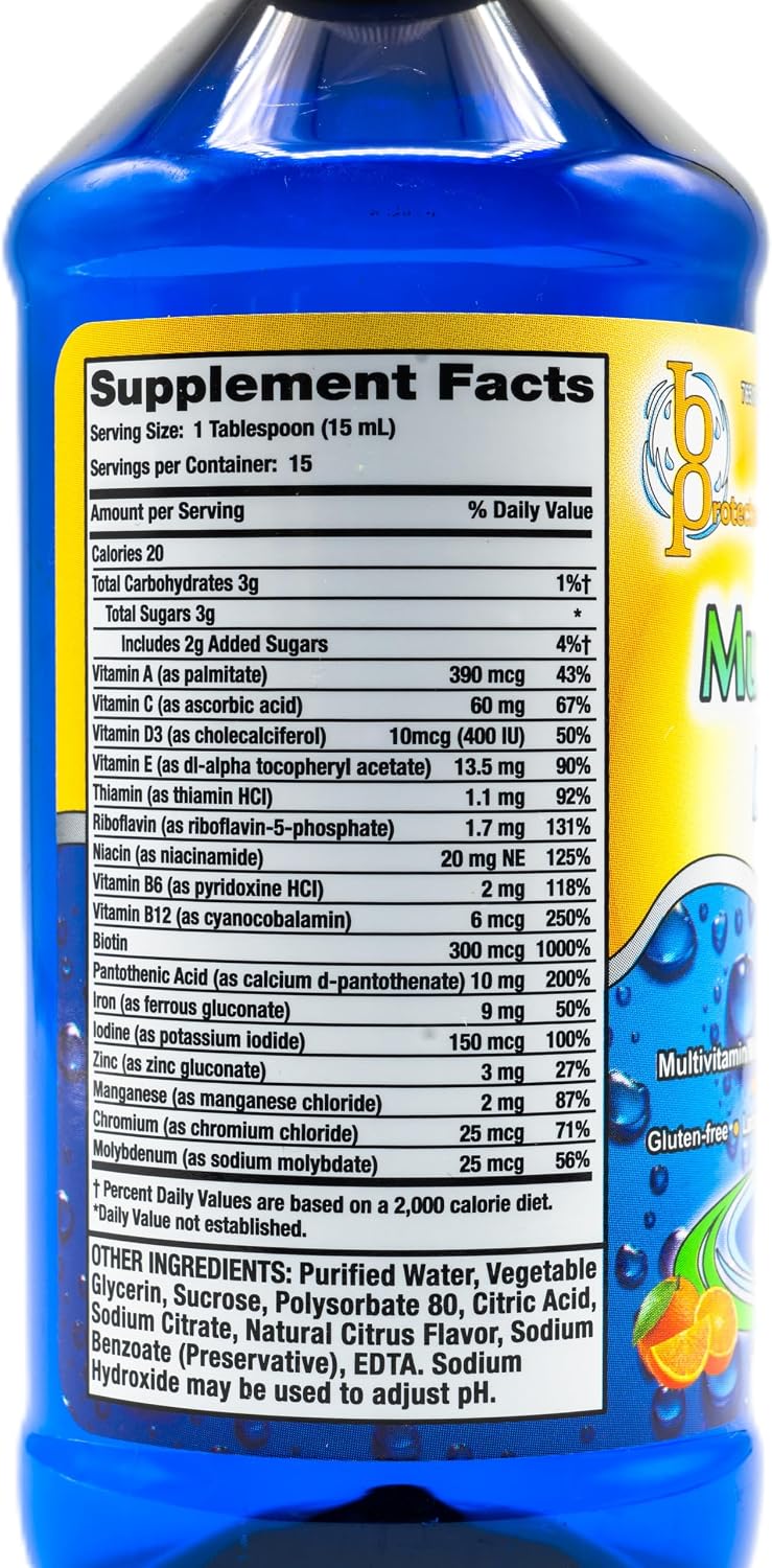 Multi-Vite Líquido Sin Alcohol - 236 ml