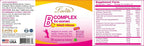 Complejo B de Alta Potencia para Mujeres con Liberación Prolongada - LOVITA - Vitaminas B con Hierro, Vitamina C, Arándano Rojo, Corteza de Pino y Té Verde - 90 Comprimidos (3 Envases de 30)