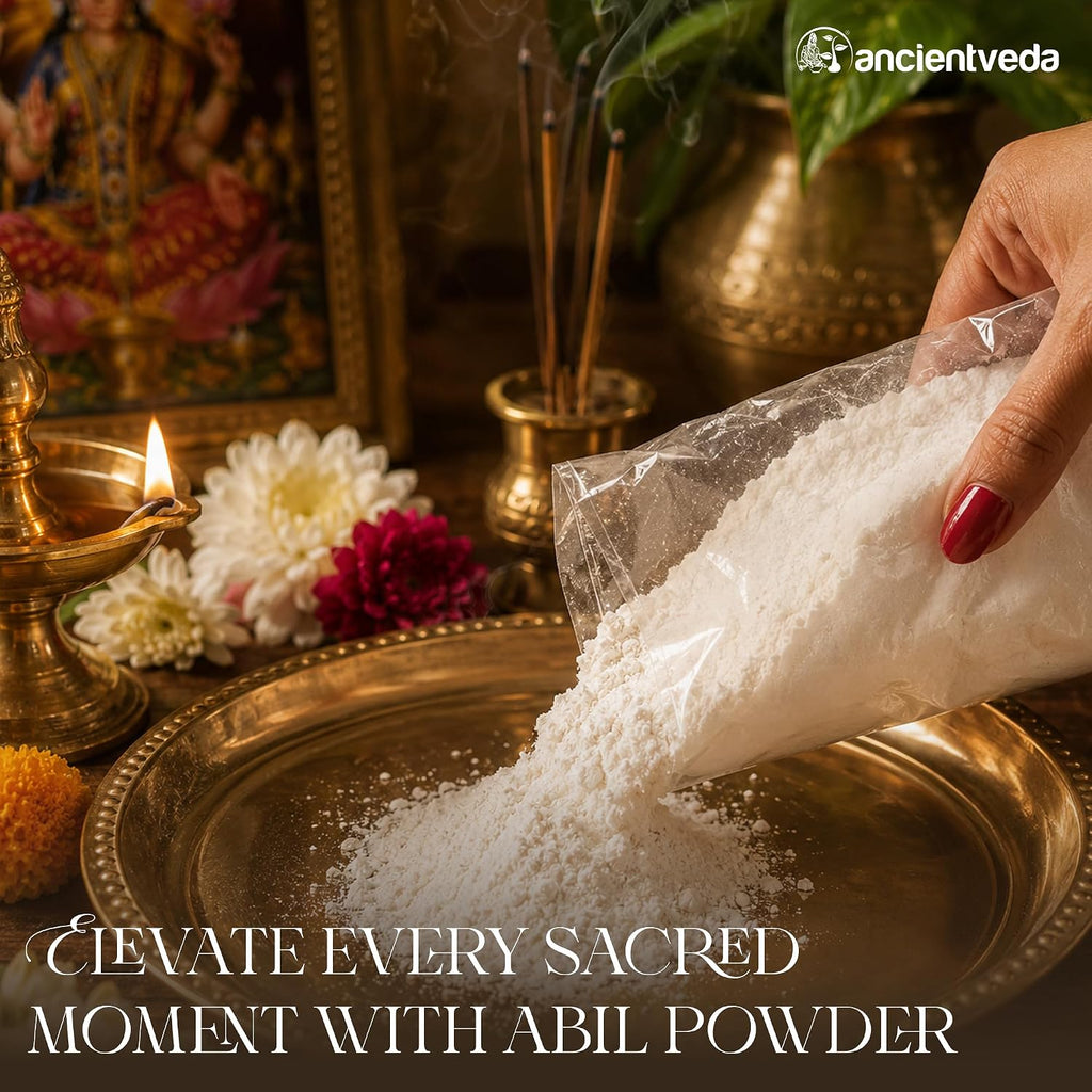 ANCIENT VEDA Puja Essentials 3 Packs (Abil Powder)