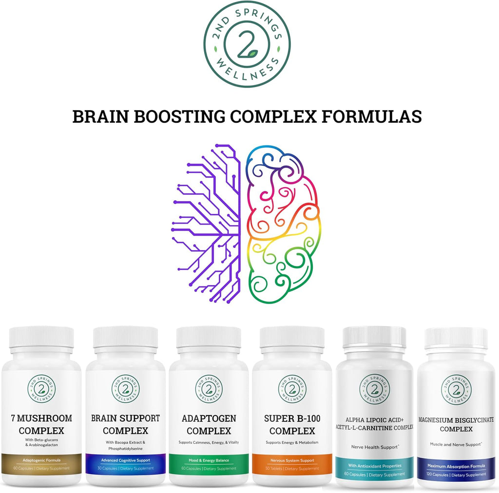 2nd Springs Super B-100 Complex - Complejo de Vitaminas B de Alta Potencia