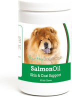 Healthy Breeds Chow Chow Aceite de Salmón en Snacks Blandos 90 Unidades