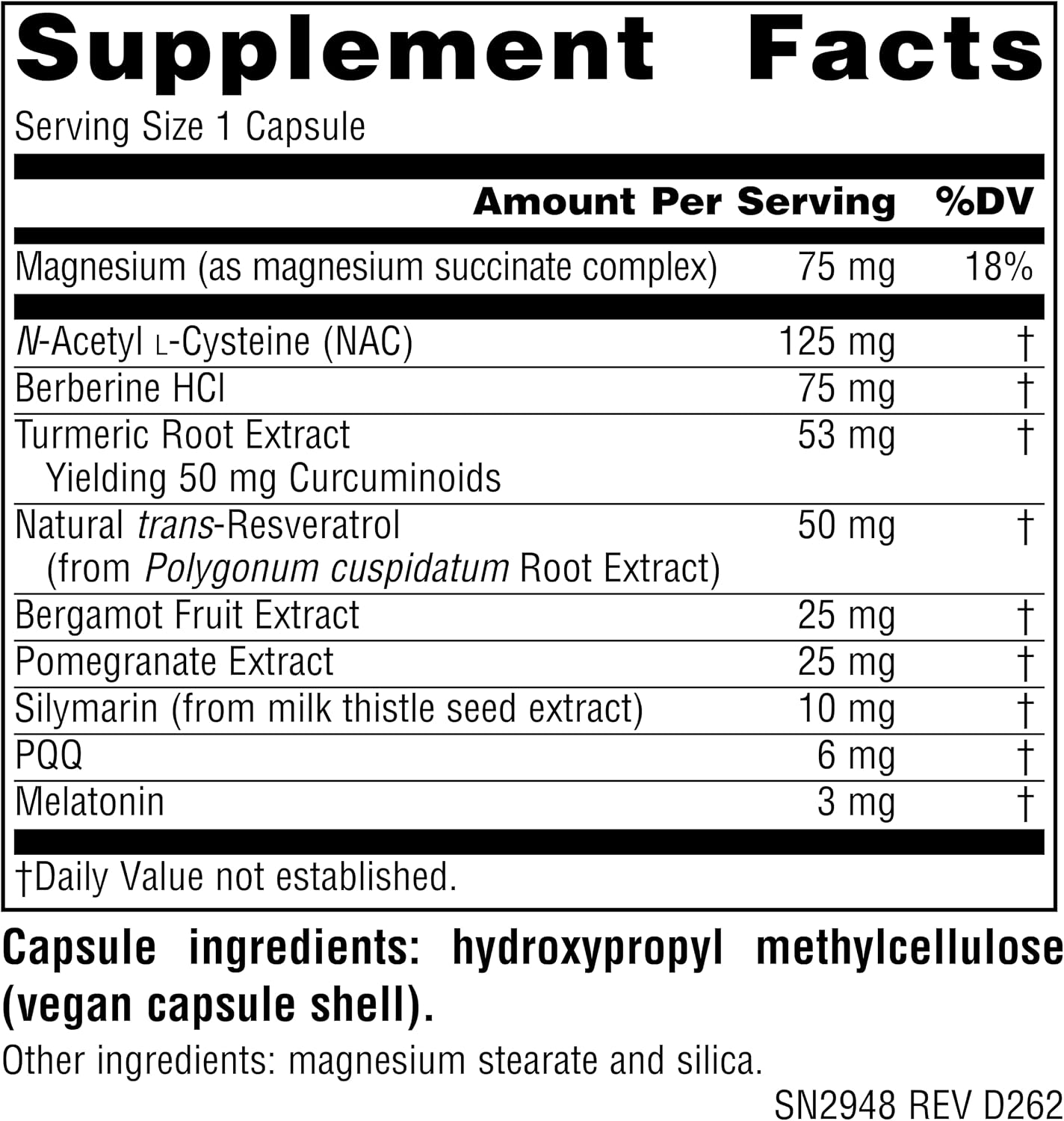 Source Naturals MitoNight® con Melatonina – Cuidado Nocturno para la Reparación Mitocondrial (30 Cápsulas)