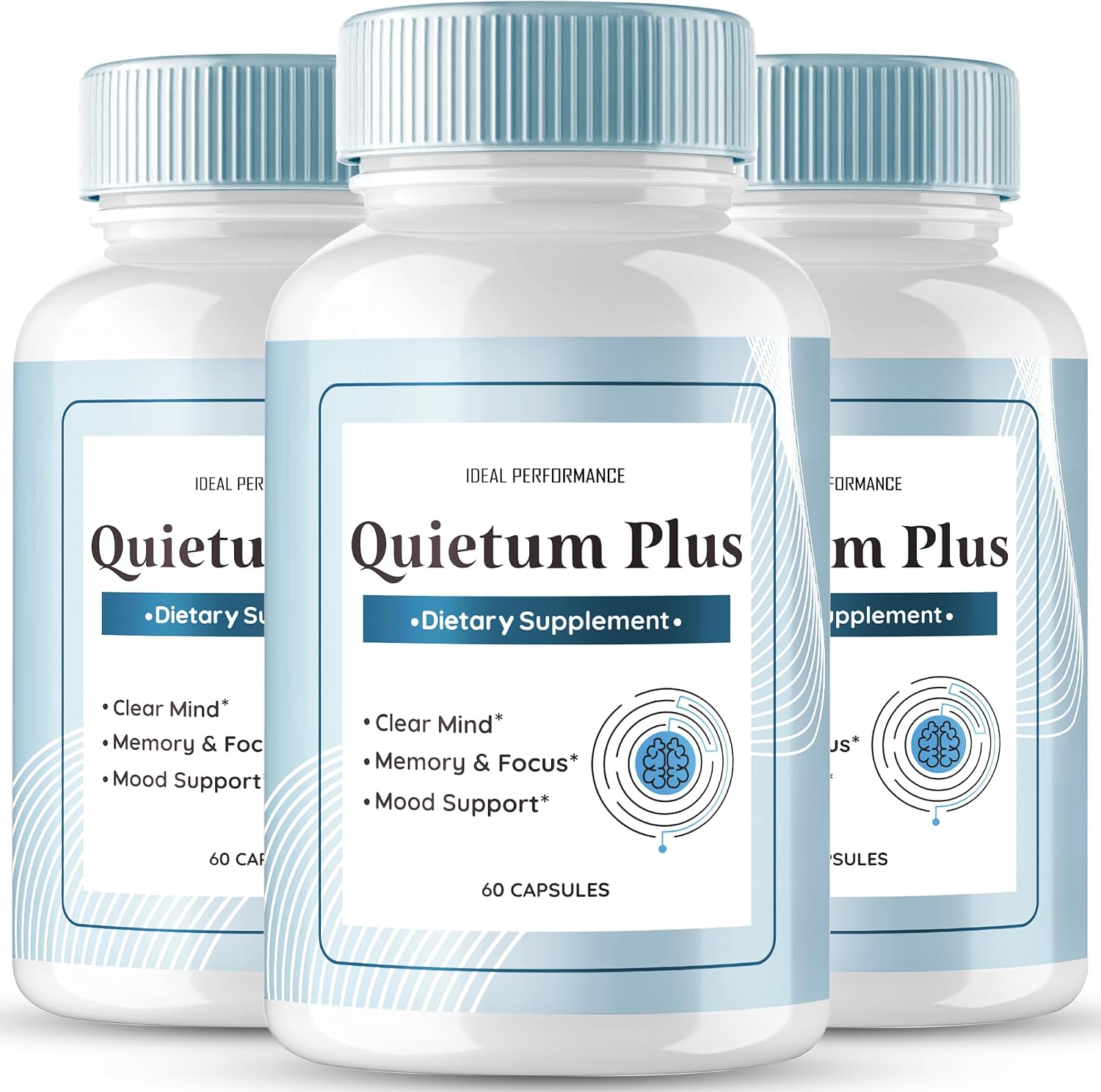 Quietum Plus Tinnitus Relief - Fórmula Avanzada para el Alivio de Zumbidos (3 Paquetes)