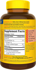 Nature Made L-Teanina 200mg Comprimidos Masticables - 50 Unidades