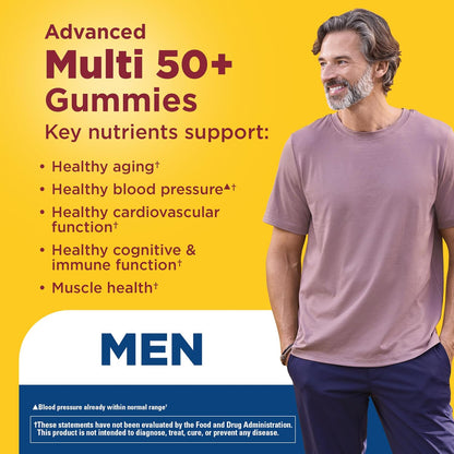 Nature Made Advanced Multivitamin Gummies – Función cognitiva: las vitaminas del grupo B y otros nutrientes – Image 2