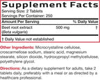 Bronson Raíz de Remolacha Extra Strength - 500 Comprimidos Vegetarianos