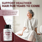 Real Science Alopecinol - Complemento alimenticio para el cabello con Vinitrox, GABA y Vitaminas - 60 cápsulas