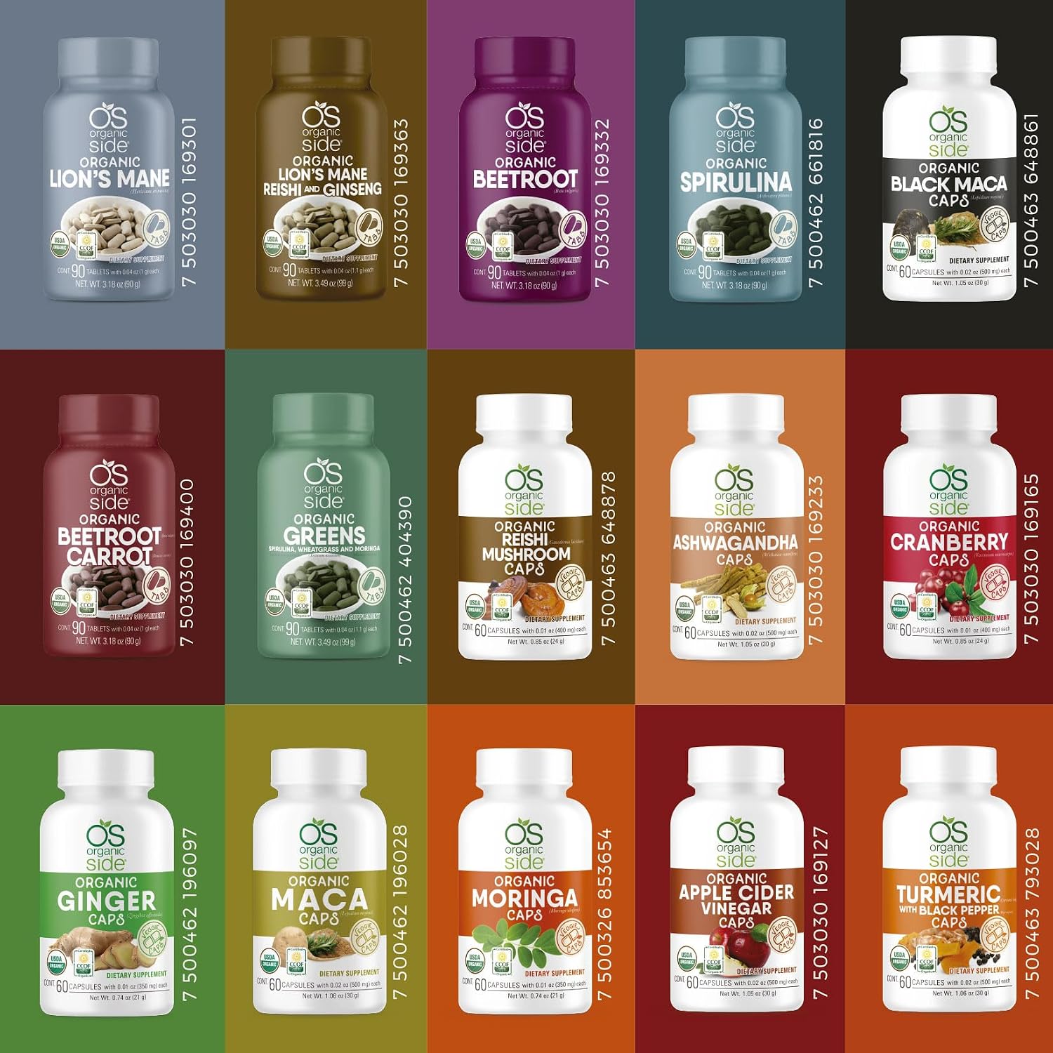 Cápsulas de Moringa Orgánica | 60 Cápsulas