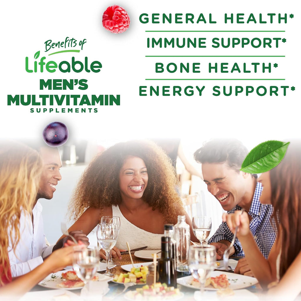 Lifeable Multivitamínico para Hombres Gomitas