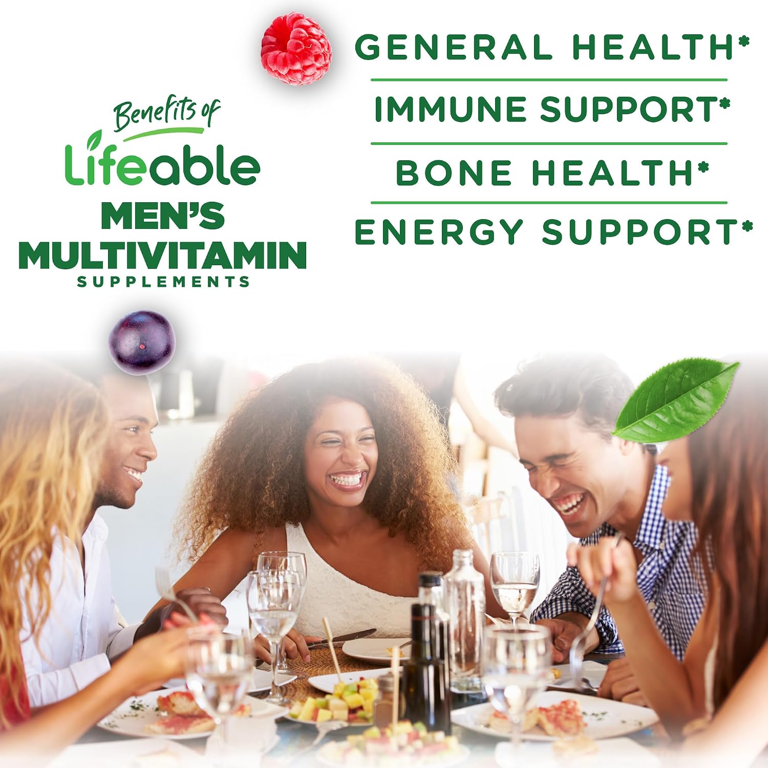 Lifeable Multivitamínico para Hombres Gomitas