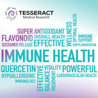QuerciSorb Immuphore SR Quercetina con Vitamina C, D3 y Zinc - Apoyo Inmunitario - 400mg, 120 Cápsulas Vegetales